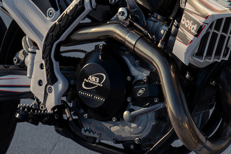 AS3 Factory Series Rempedaal & Versnellingspook Zwart