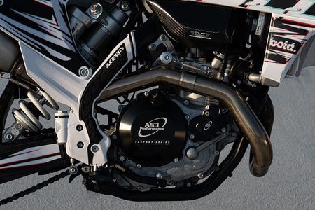 AS3 Factory Series Rempedaal & Versnellingspook Zwart