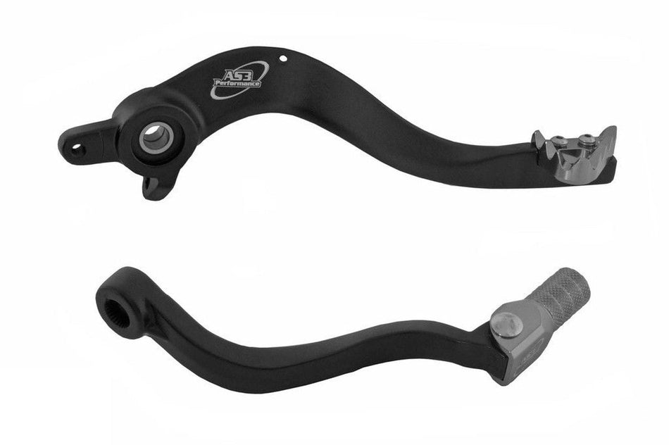 AS3 Factory Series Rempedaal & Versnellingspook Zwart