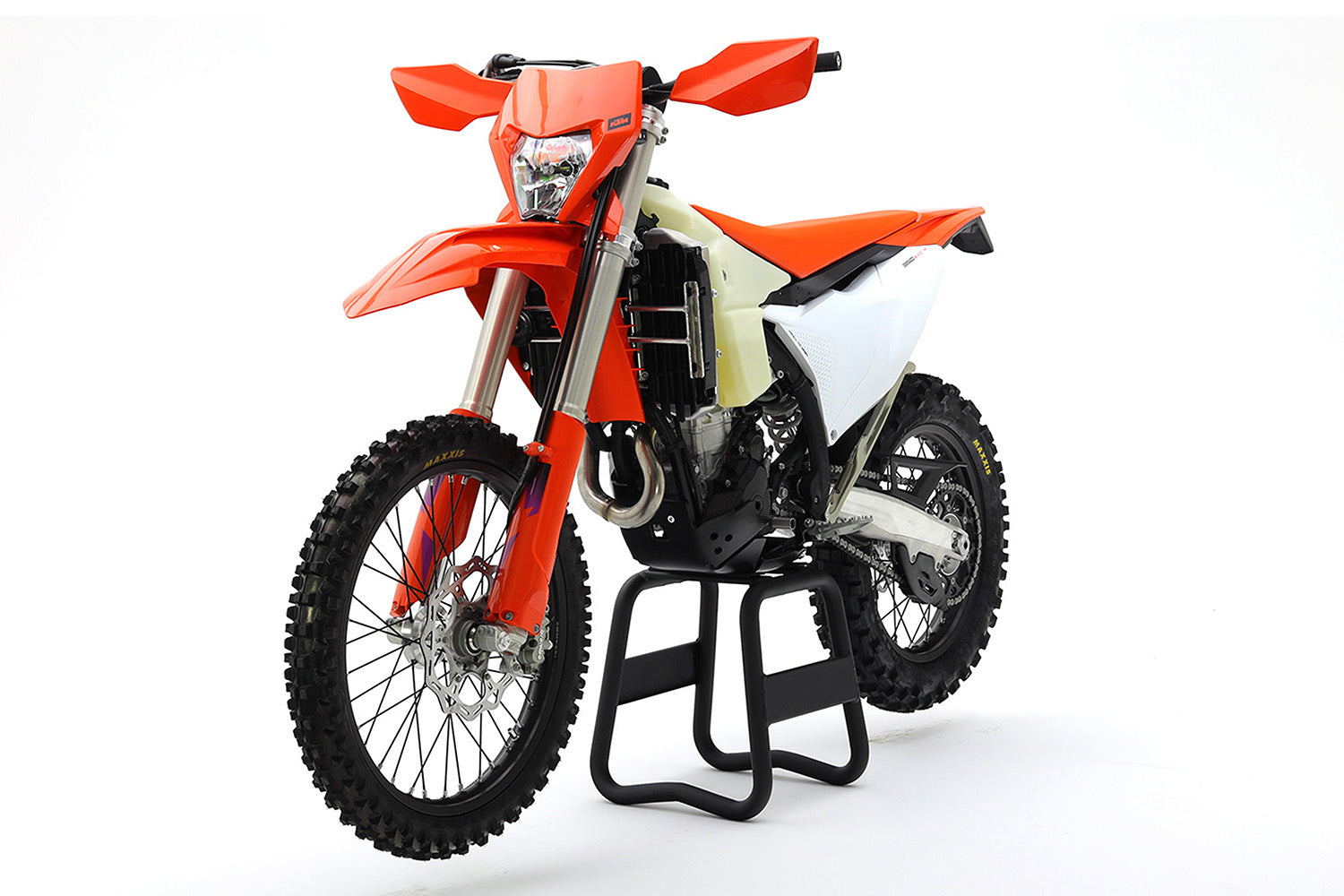 KTM 250 350 SX-F XC-F 2023-2025 AS3 DTC PLASTIC SKID PLATE AND LINKAGE GUARD BLACK