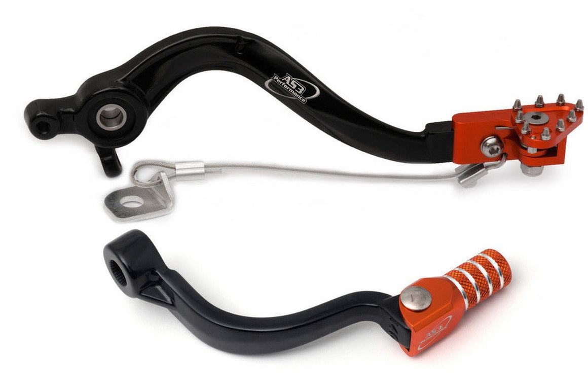 AS3 Versnellingspook & Rempedaal Set