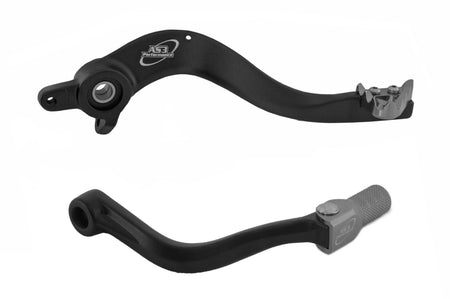 AS3 Factory Series Rempedaal & Versnellingspook Zwart