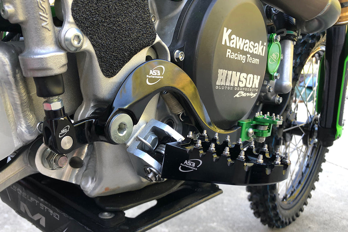 AS3 Racing Series Voetsteunen Zwart