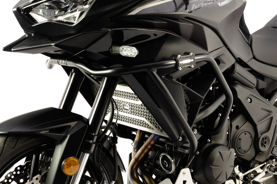 KAWASAKI KLE 650 VERSYS 2022-2024 AS3 CRASH BARS GUARDS BLACK