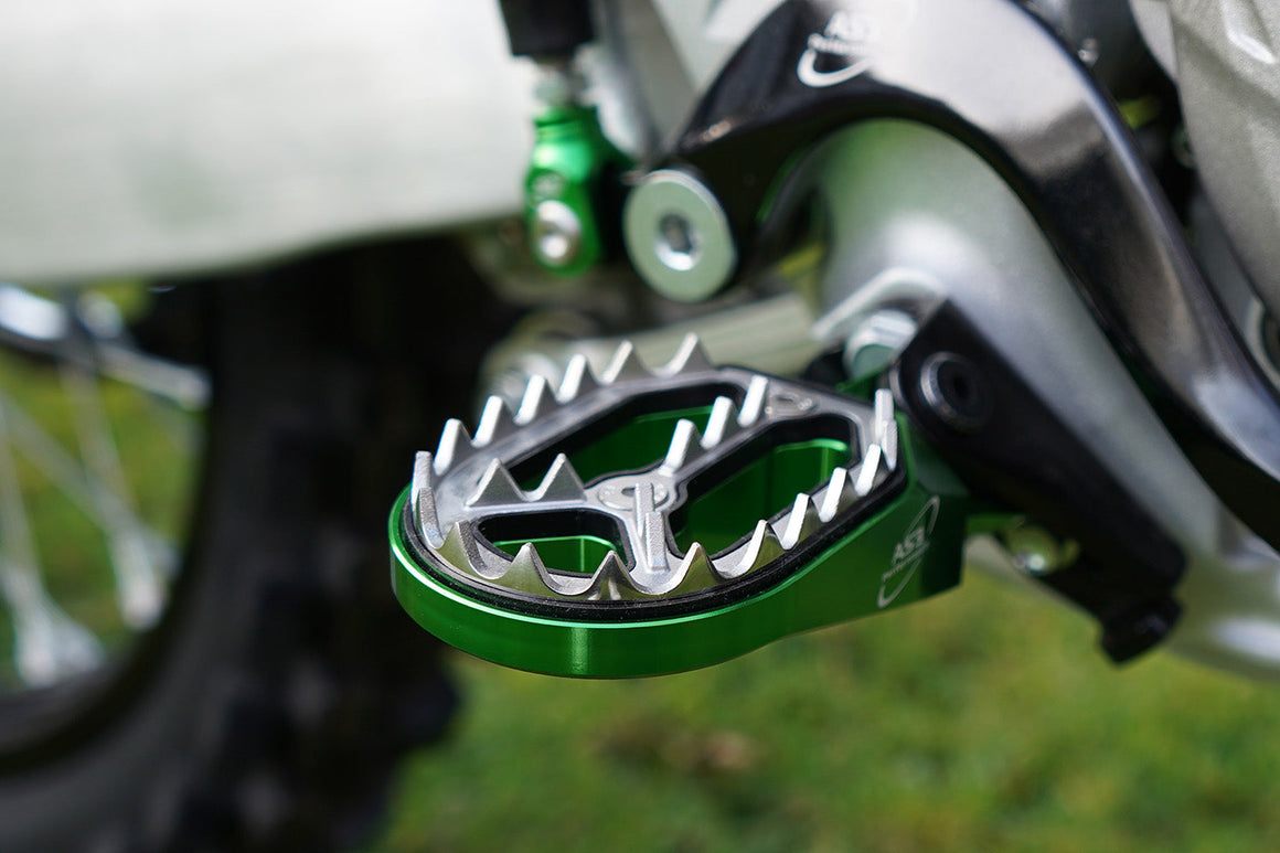 AS3 Factory Series Voetsteunen Groen