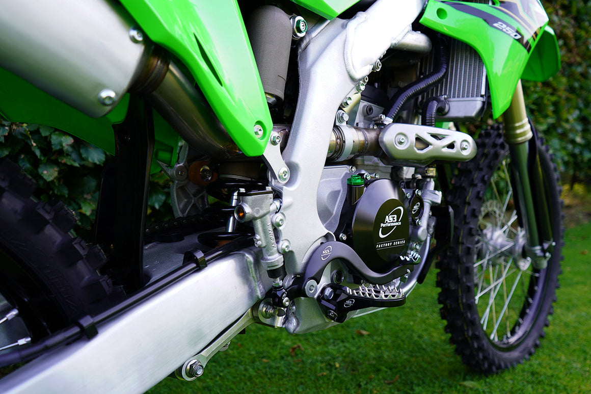 AS3 Factory Series Voetsteunen Zwart