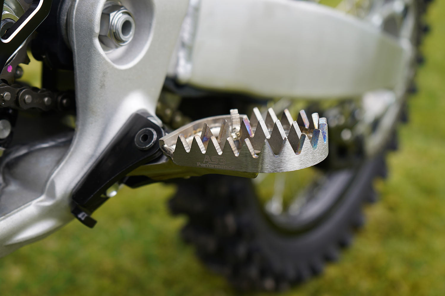 AS3 Titanium Voetsteunen