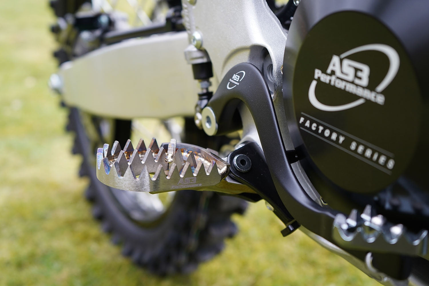 AS3 Titanium Voetsteunen
