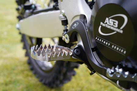 AS3 Titanium Voetsteunen