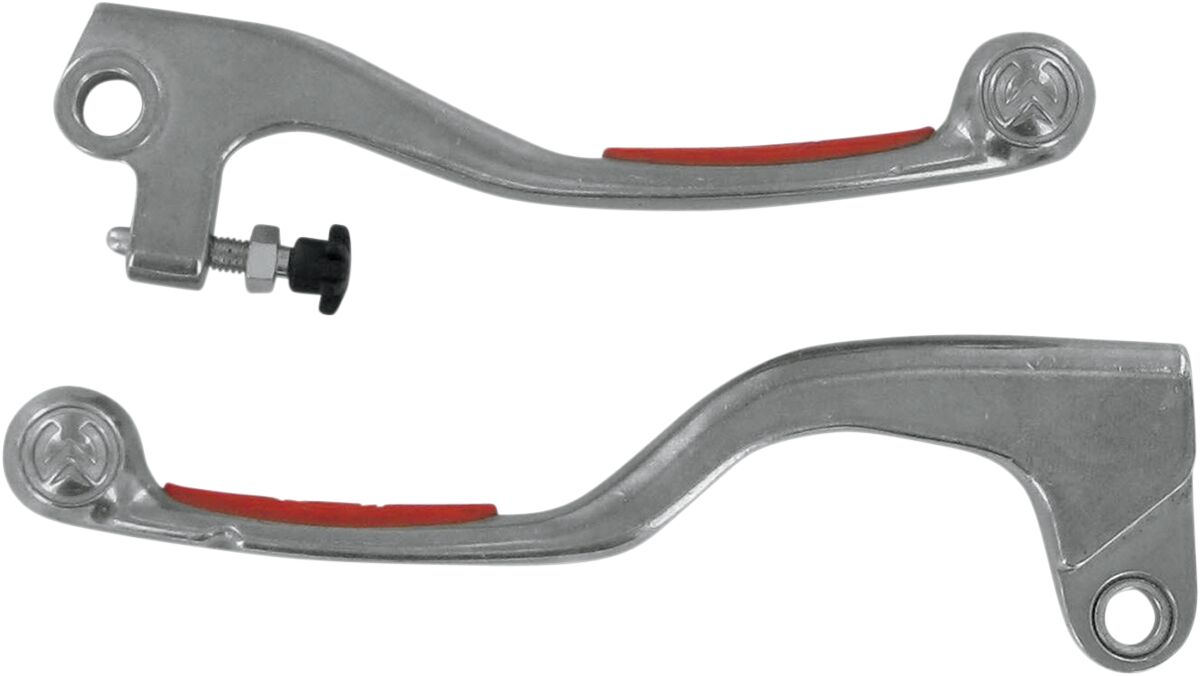 MOOSE Racing Competition rem- en koppelingshendel rood - Honda (1992-2011) | Femon Parts