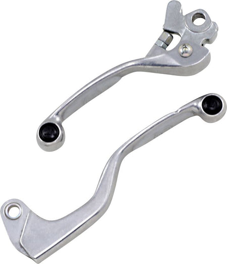 MOOSE Racing Competition rem- en koppelingshendel zilver - Kawasaki (2000-2015) | Femon Parts