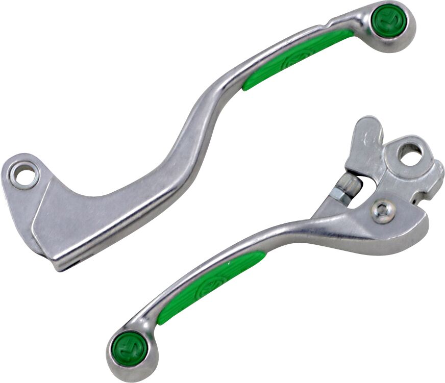 MOOSE Racing Competition rem- en koppelingshendel groen - Kawasaki (2000-2015) | Femon Parts