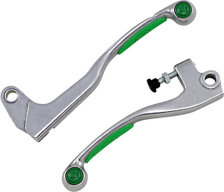 MOOSE Racing Competition rem- en koppelingshendel groen - Kawasaki (1993-2007) | Femon Parts
