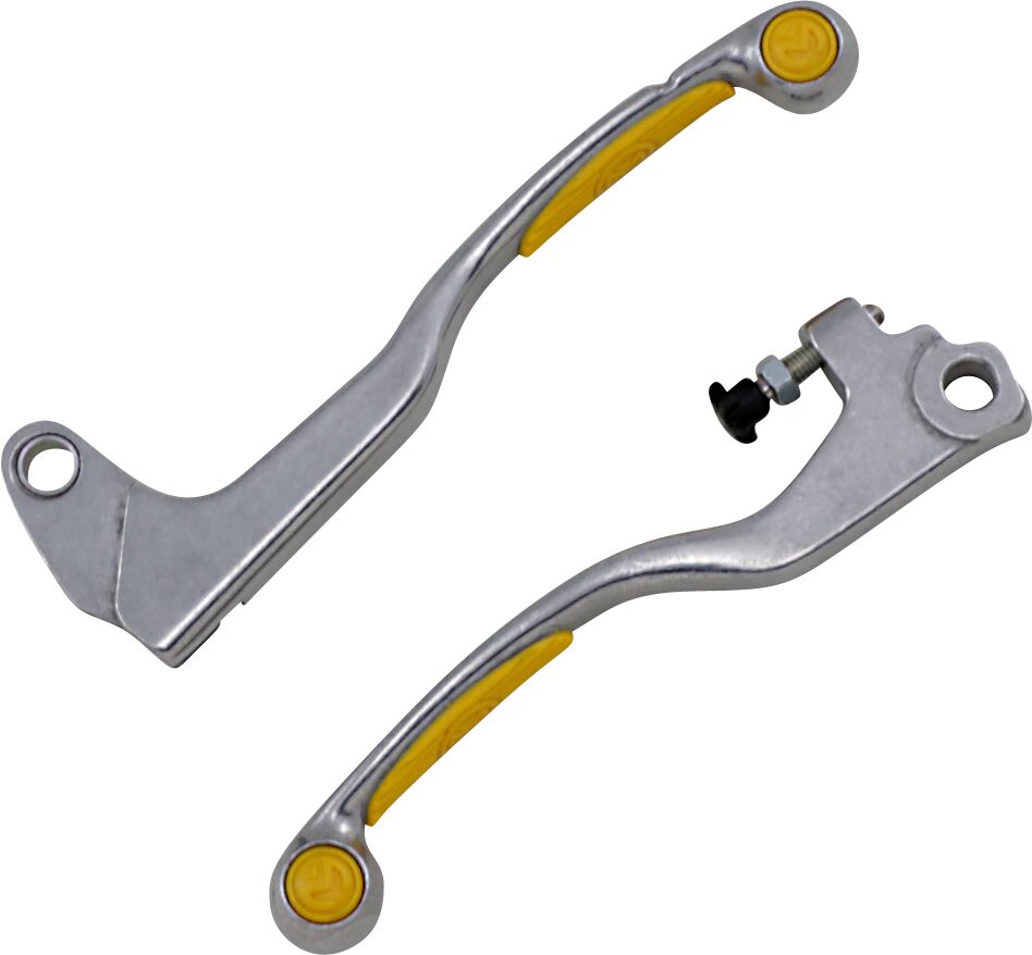 MOOSE Racing Competition rem- en koppelingshendel zilver - Kawasaki (1985-2010) | Femon Parts