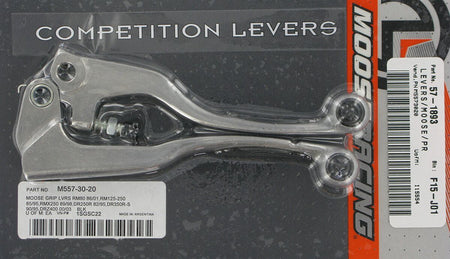 MOOSE Racing Competition rem- en koppelingshendel zwart - Kawasaki (1985-2010) | Femon Parts