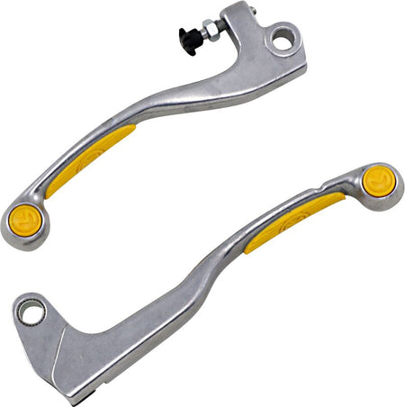 MOOSE Racing Competition rem- en koppelingshendel zilver - Suzuki (1996-2003) | Femon Parts