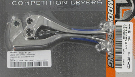 MOOSE Racing Competition rem- en koppelingshendel blauw - Yamaha (1996-2000) | Femon Parts