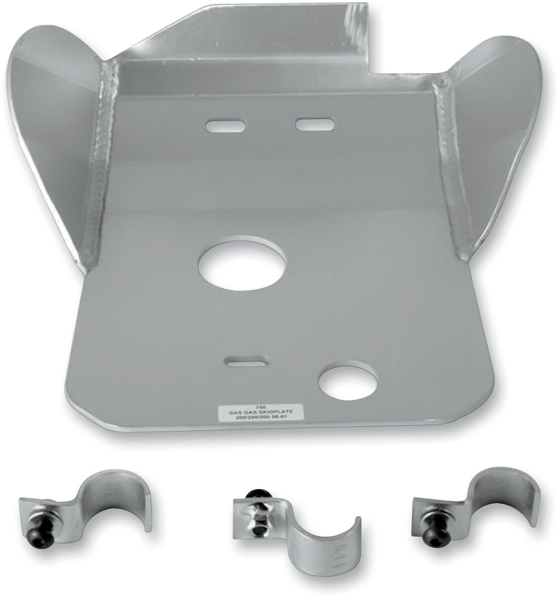 MOOSE Racing skid plate alum gas gas 98-05 - Gasgas (1998-2013) | Femon Parts