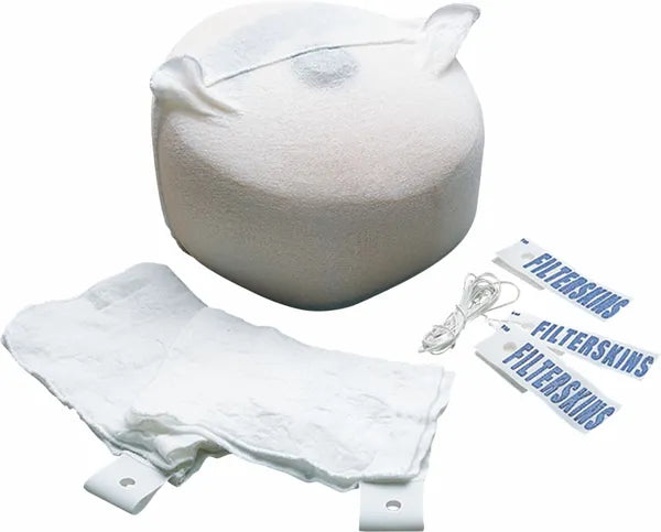 MOOSE Racing Filterskins® luchtfilter en onderdelen wit | Femon Parts