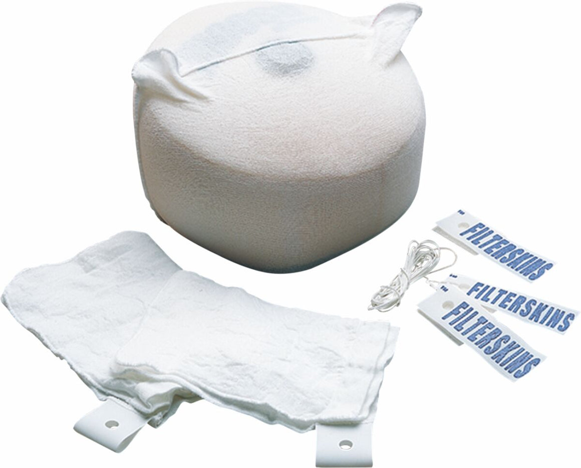 MOOSE Racing Filterskins® luchtfilter en onderdelen wit | Femon Parts