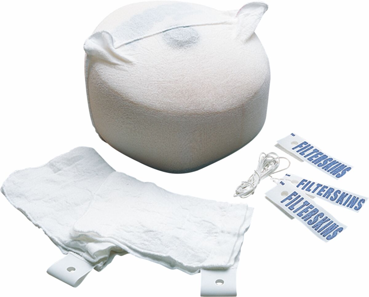 MOOSE Racing Filterskins® luchtfilter en onderdelen wit | Femon Parts