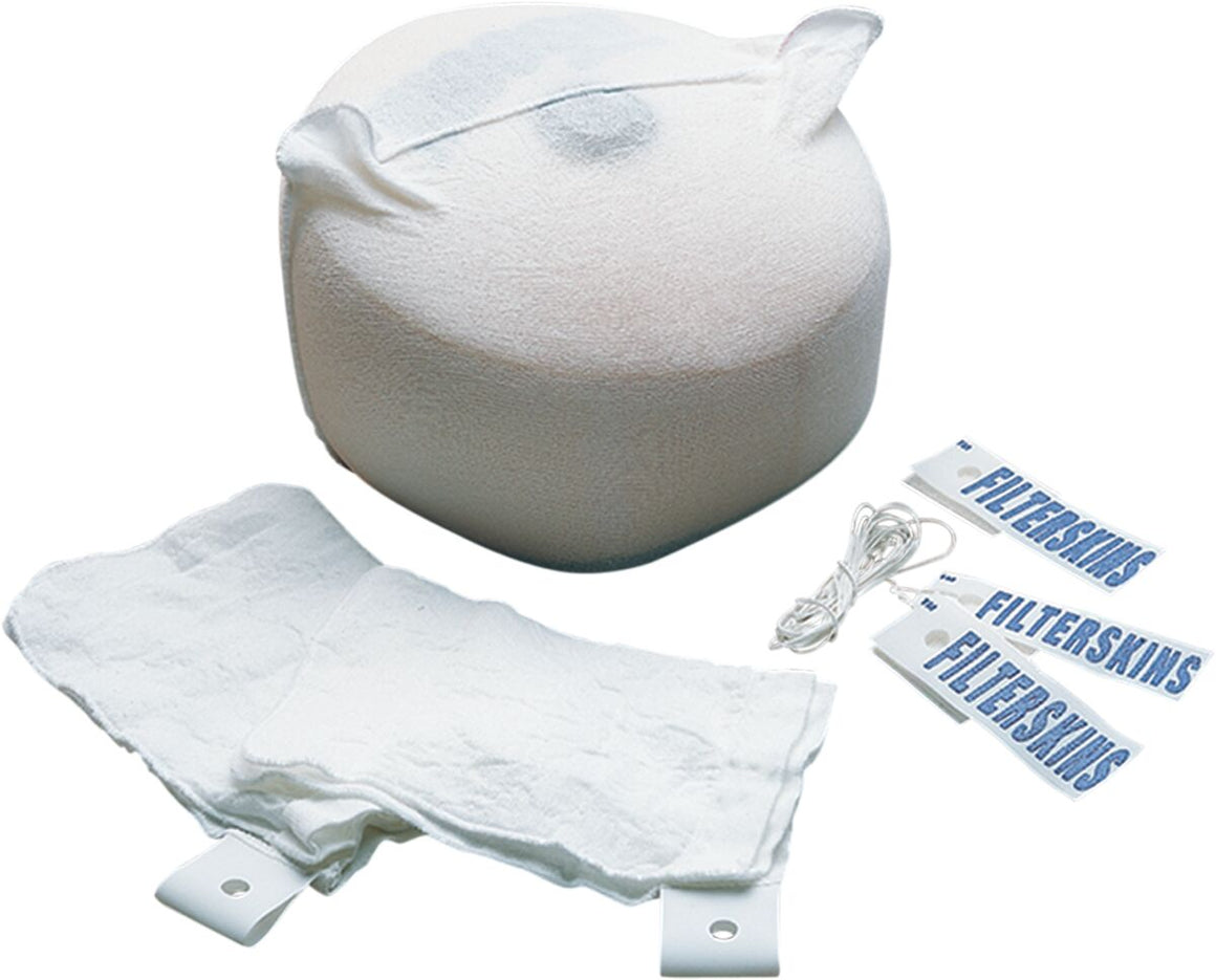 MOOSE Racing Filterskins® luchtfilter en onderdelen wit | Femon Parts