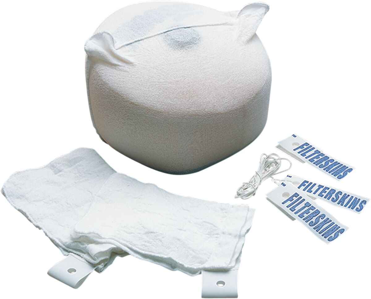 MOOSE Racing Filterskins® luchtfilter en onderdelen wit | Femon Parts