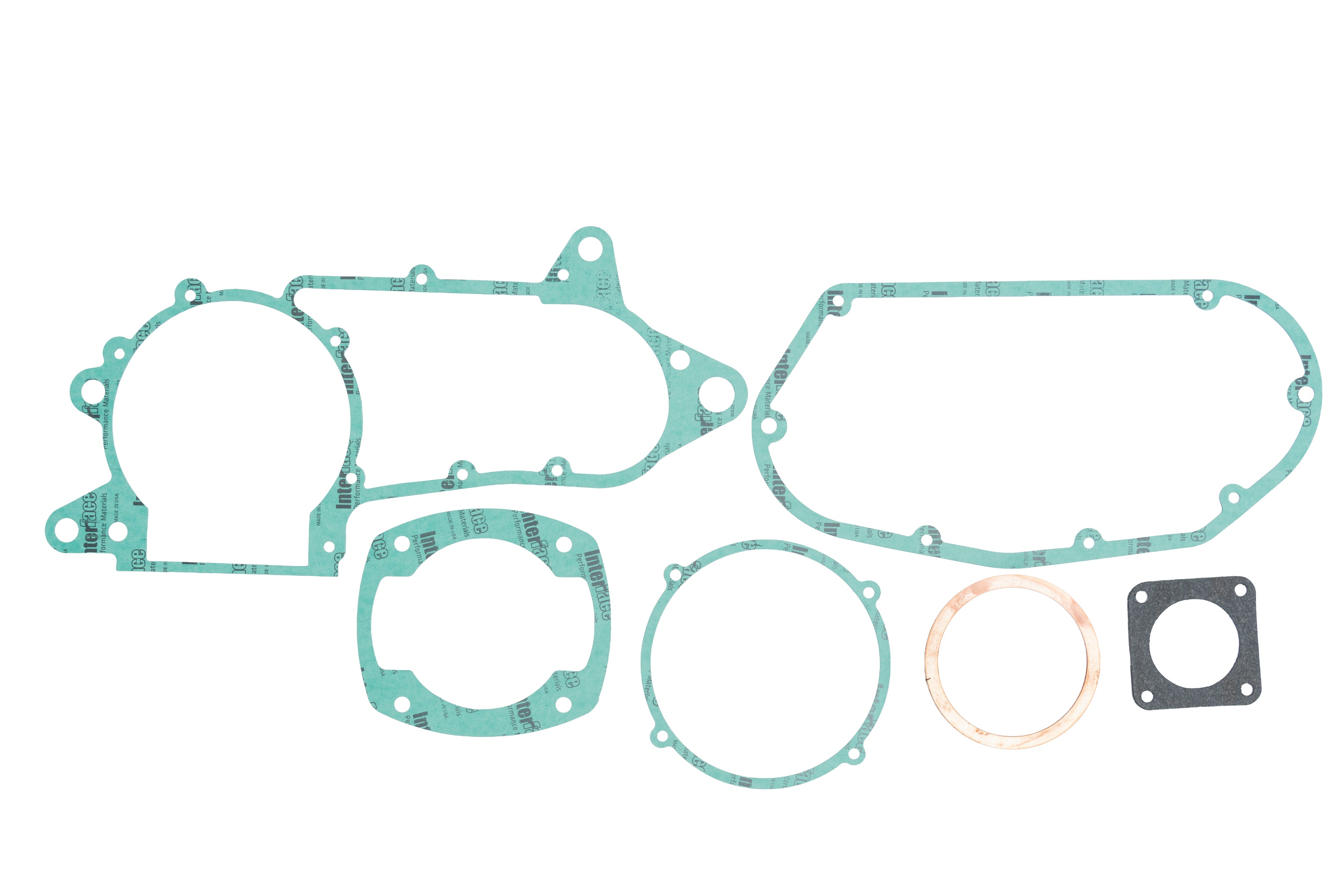 MAICO MX 400 2T 1978 AS3 COMPLETE ENGINE GASKET KIT SET