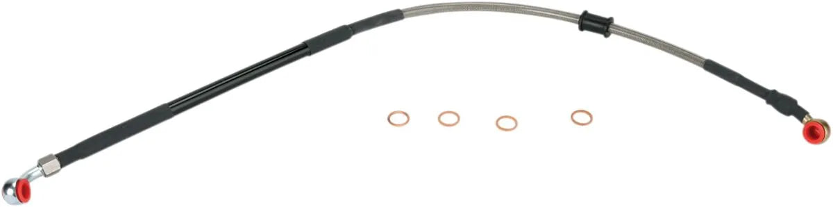 MOOSE Racing remslang roestvrij staal zilver - Honda (1995-2008) | Femon Parts