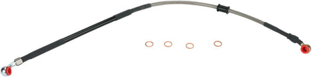 MOOSE Racing remslang roestvrij staal zilver - Honda (2002-2004) | Femon Parts