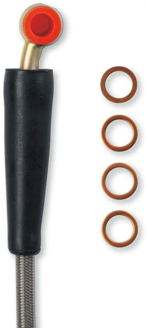 MOOSE Racing remslang roestvrij staal zilver - Ktm (1998-2003) | Femon Parts