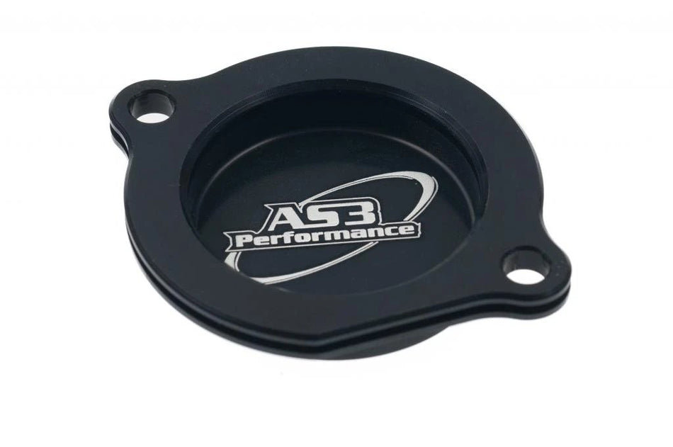 KTM 950 990 SUPERMOTO SUPER ENDURO SUPER DUKE ADVENTURE 2003-2013 AS3 OIL FILTER CAP COVER BLACK
