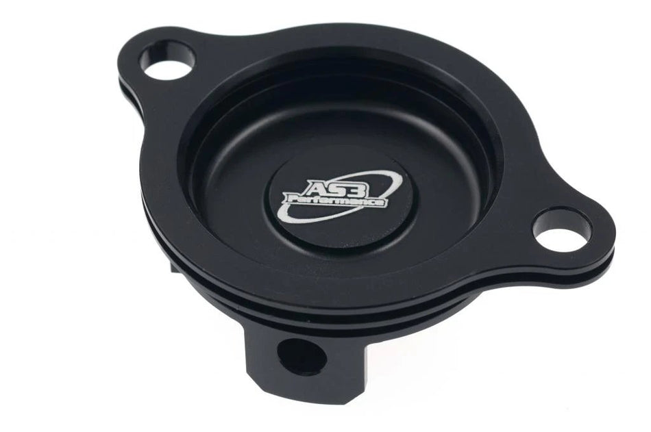 HONDA CRF 250 R 2010-2017 AS3 OIL FILTER CAP COVER BLACK