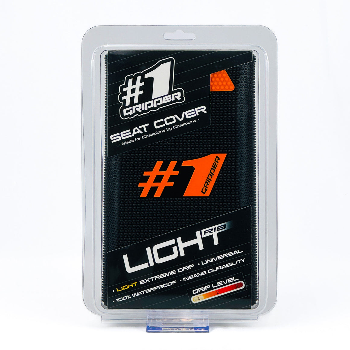 LIGHT RIB Seat Cover - Black/Orange