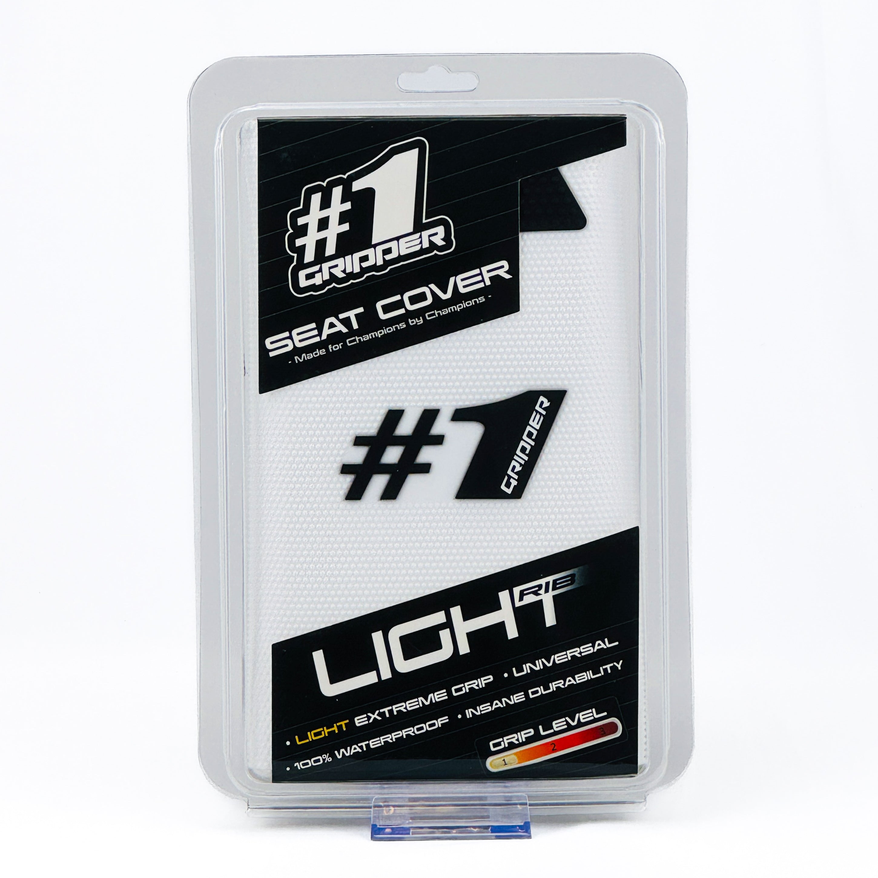 LIGHT RIB Seat Cover - White/Black