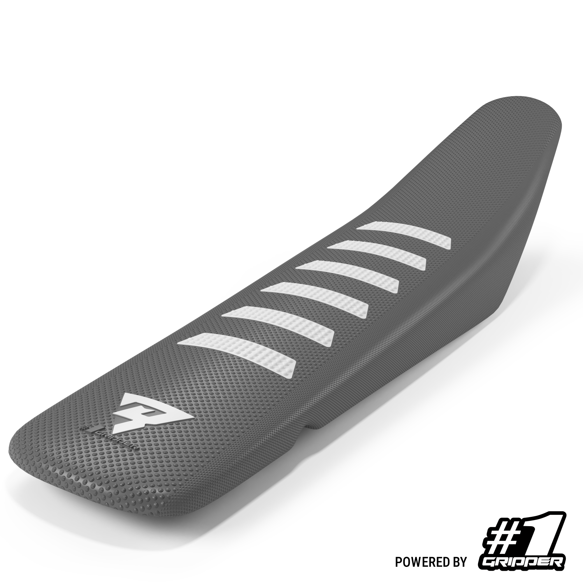 MR74 V2 RIBBED Edition - Dark Grey/White