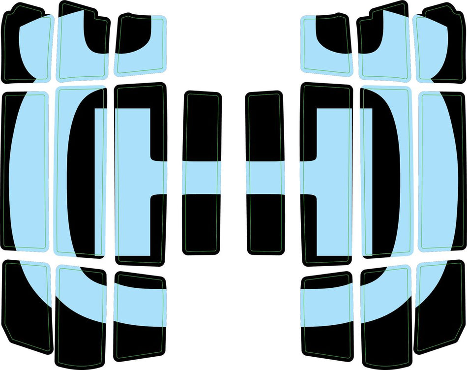 Radiator protection grille sticker kit | Femon Parts