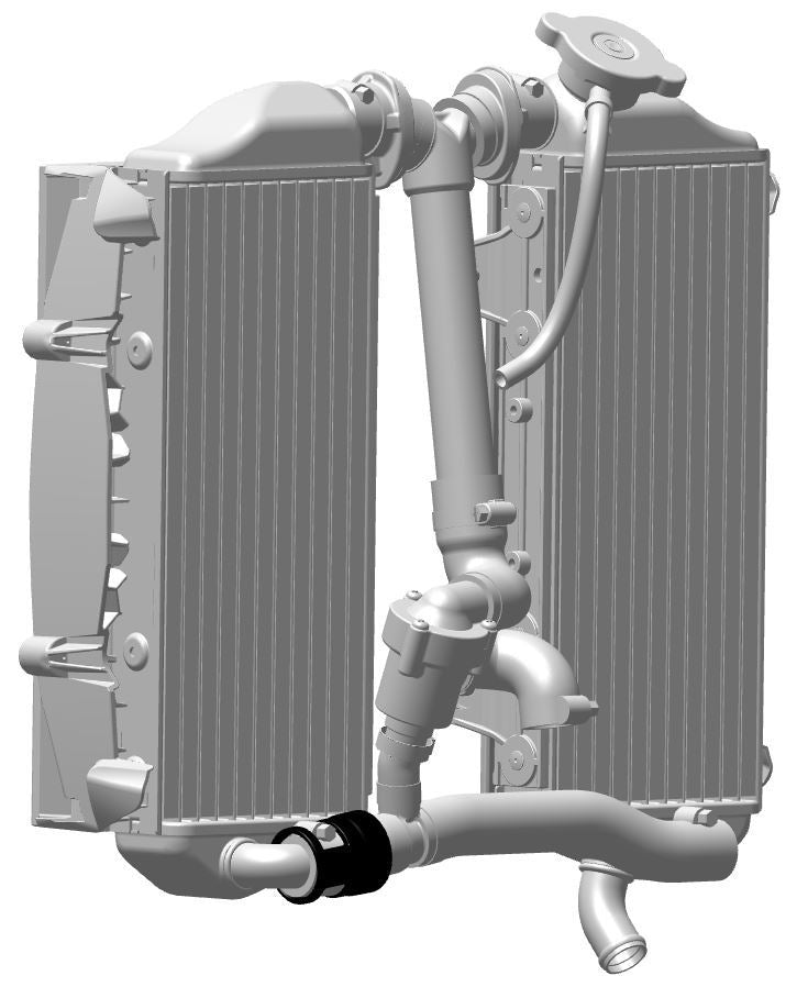 Radiator hose protection — KTM MX/Enduro 2020-2026 | Femon Parts
