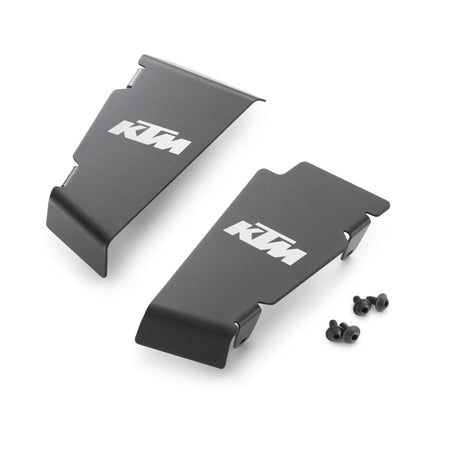 Radiator spoiler set