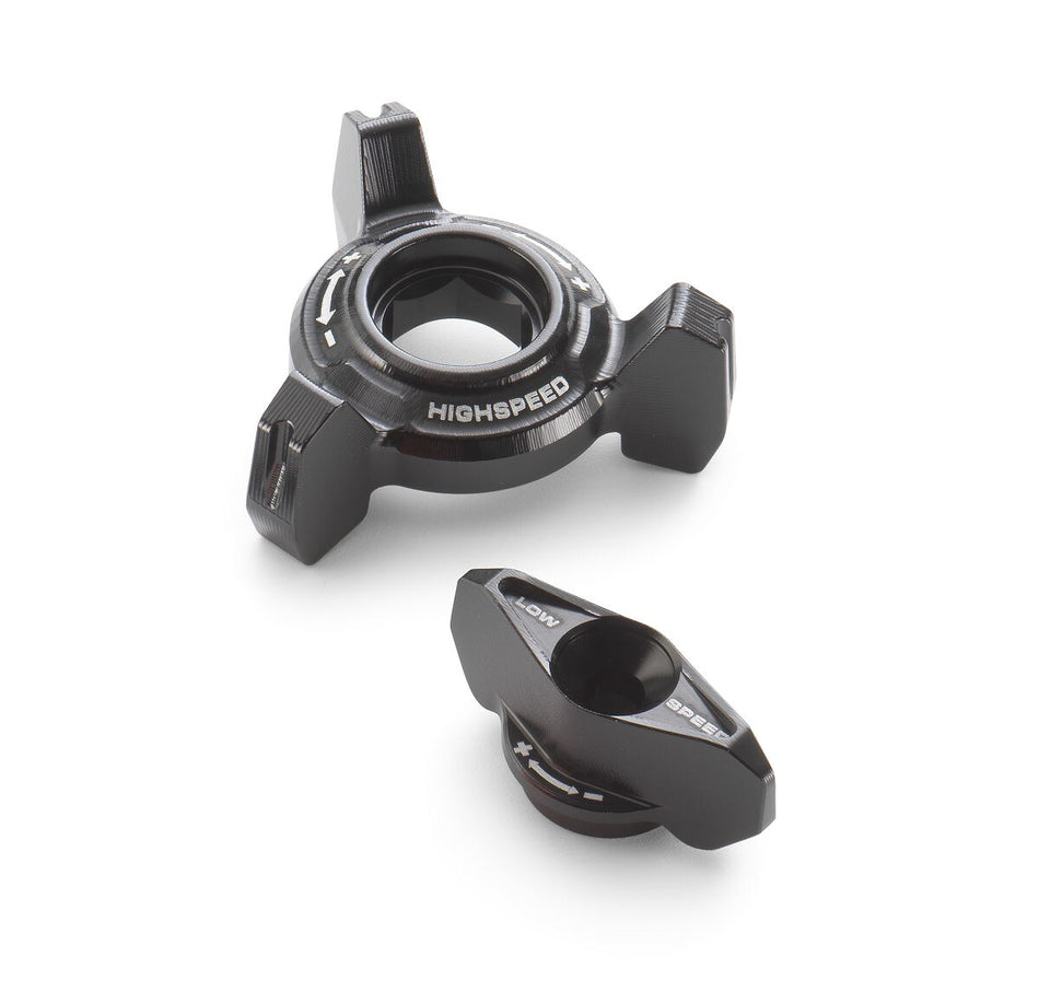 Dual compression control adjuster — KTM MX/Enduro 2023-2026