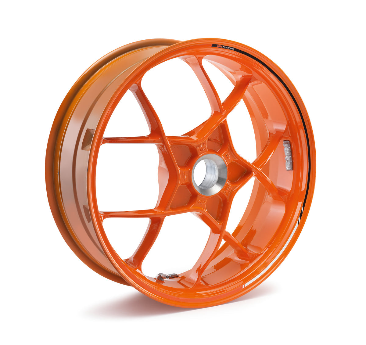 Wheel rim sticker kit