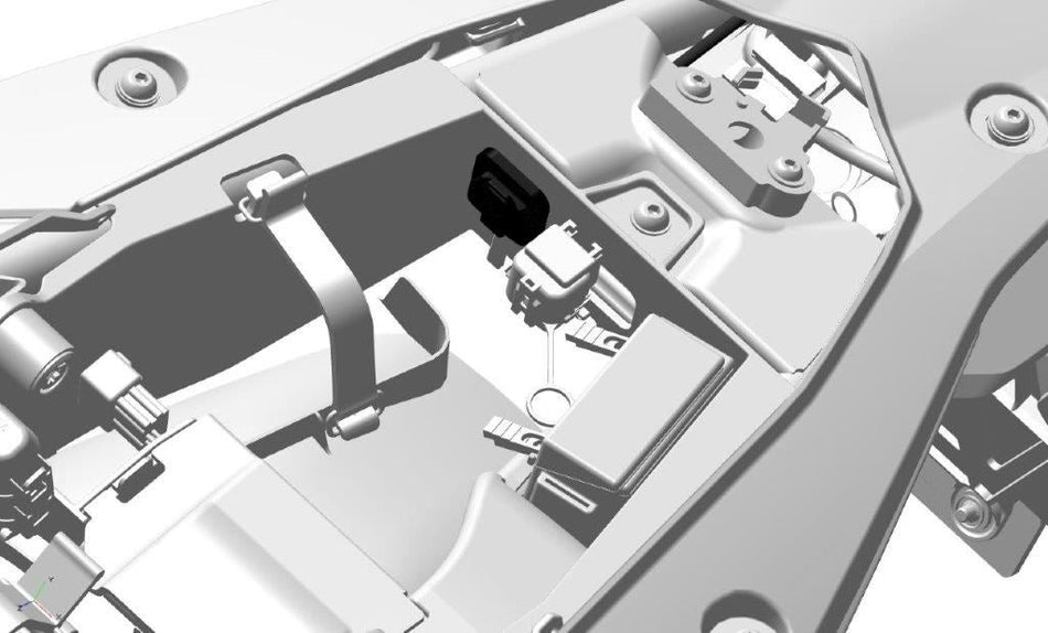 USB-A power outlet — KTM Adventure 2019-2025