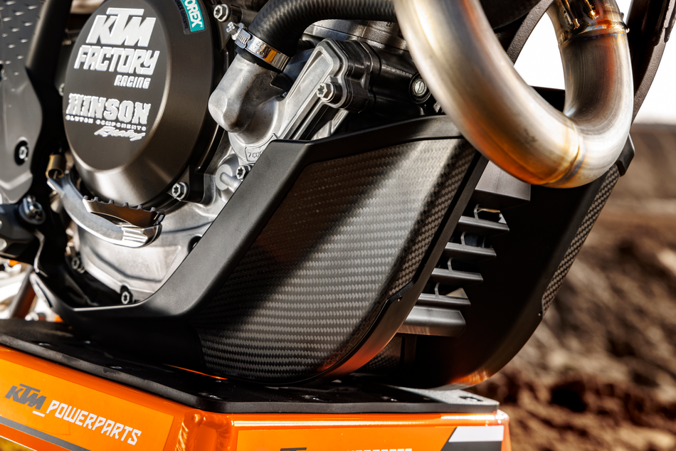 Factory skid plate — KTM MX 2023-2026 | Femon Parts