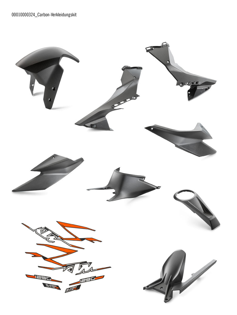 Carbon fairing kit — KTM 1290 Super Duke 2020-2023 | Femon Parts
