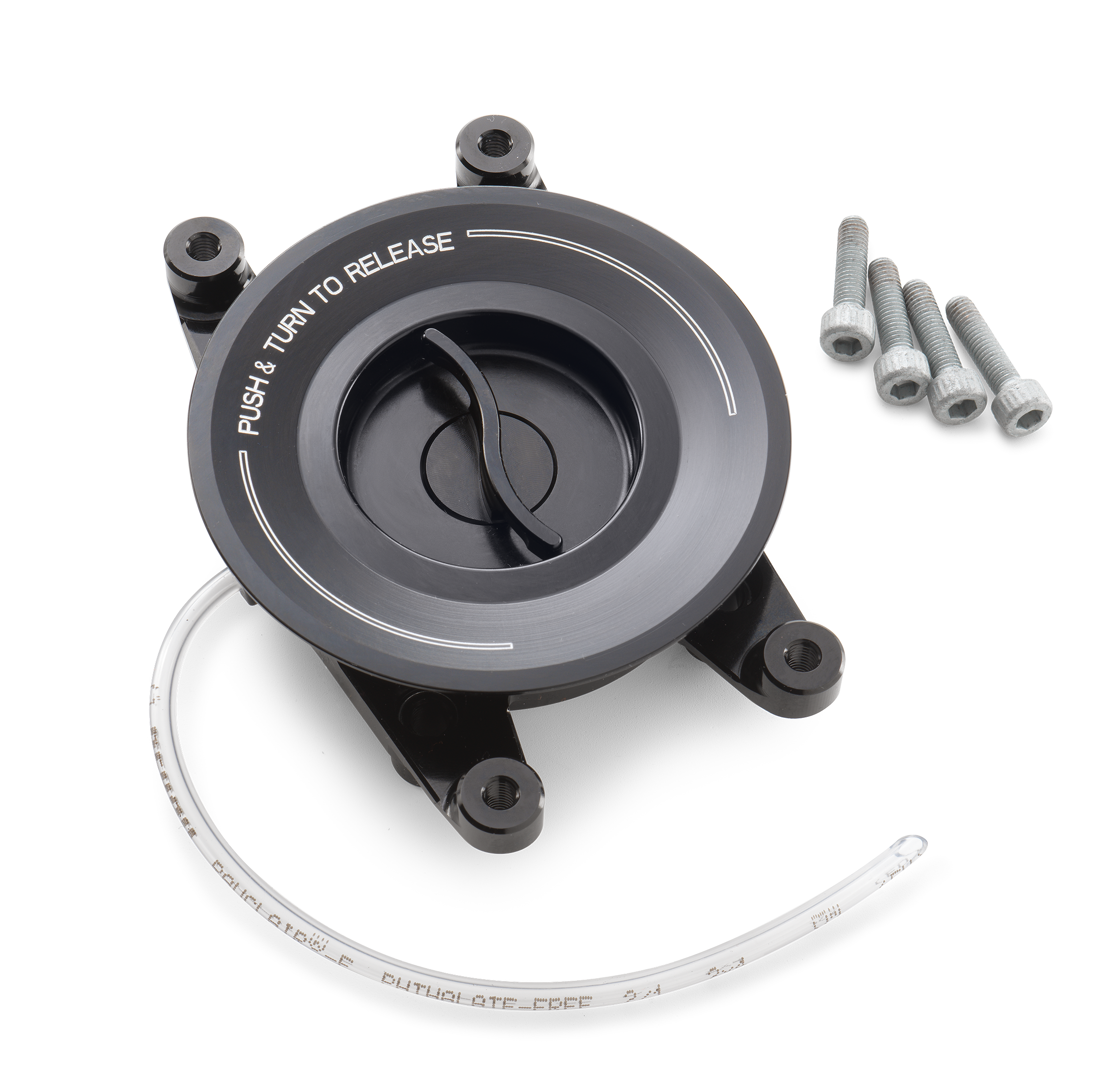 Fuel tank quick lock