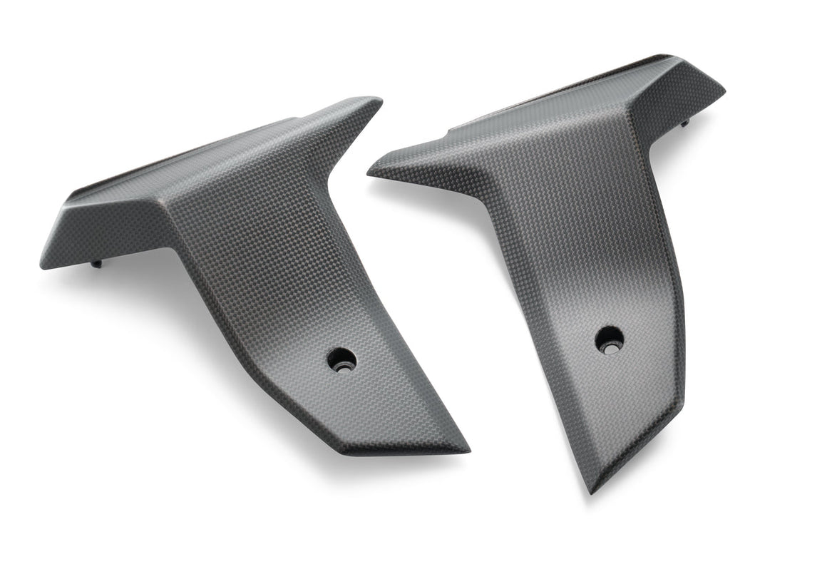 Radiator spoiler set