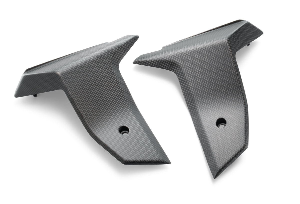Radiator spoiler set