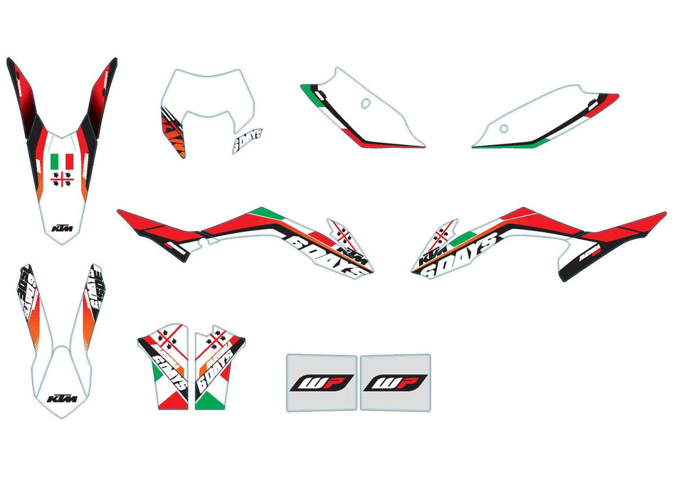 Italy Six Days graphics kit | Femon Parts