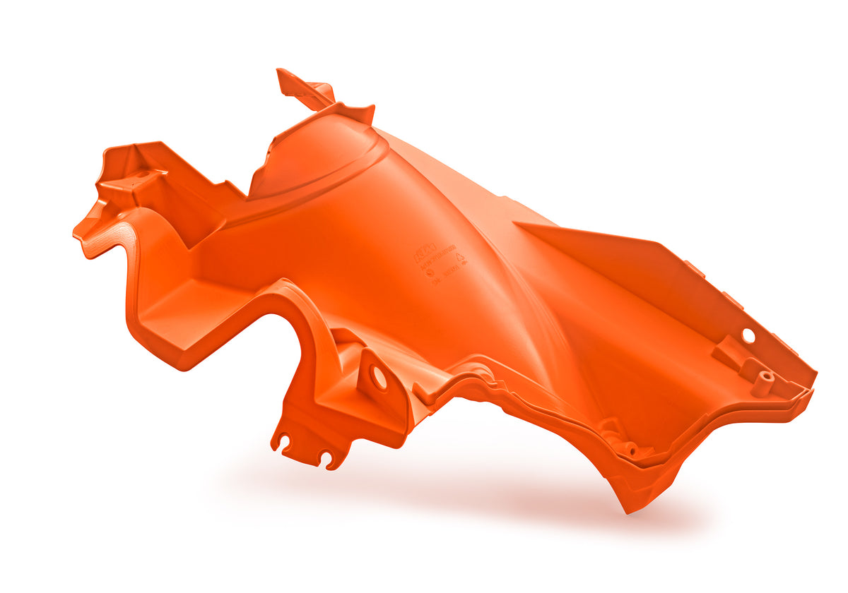 Lower section of the air filter