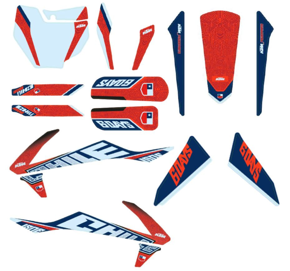 Chile Six Days graphics kit | Femon Parts